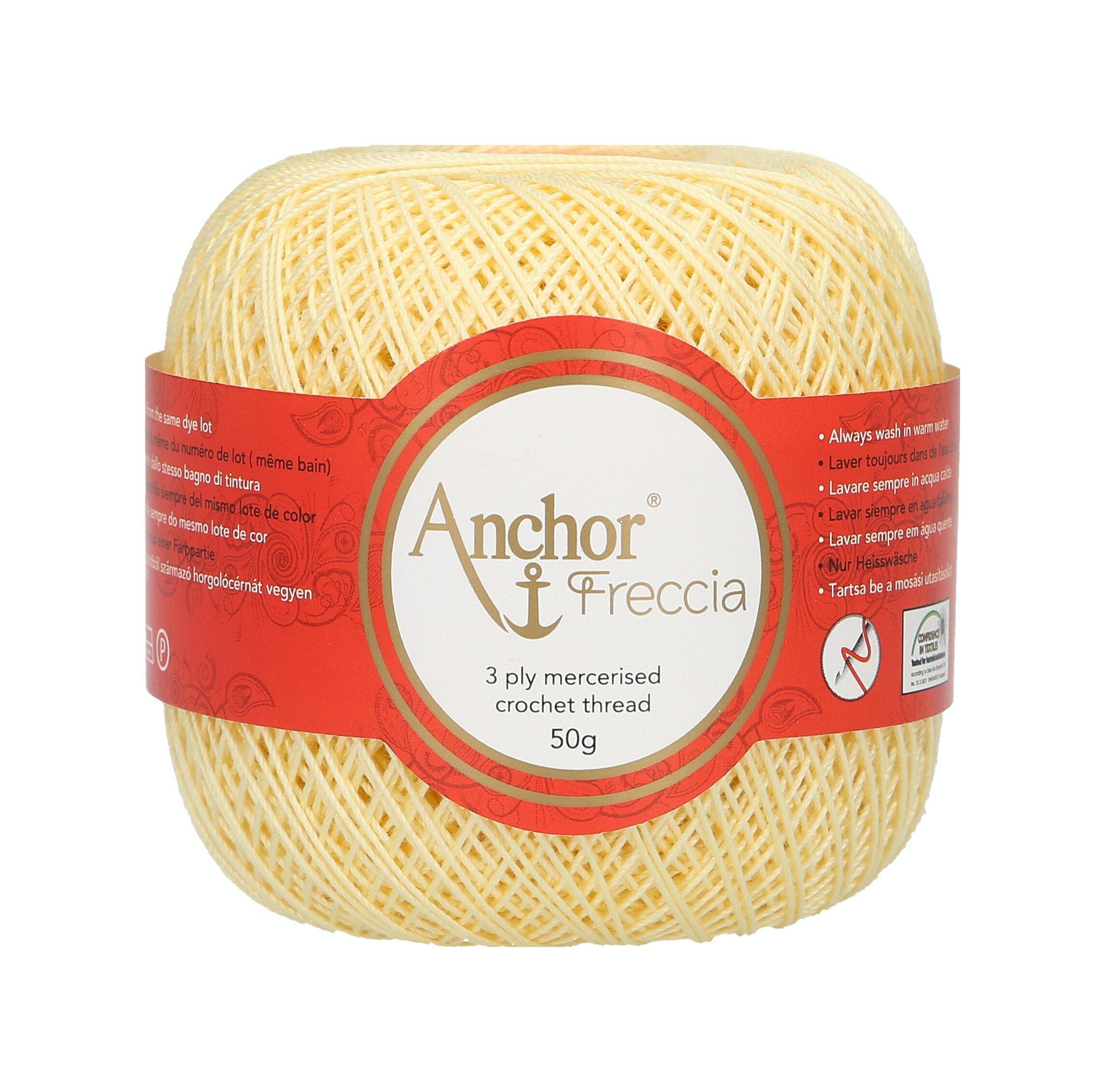 Anchor Crochet Yarn Cotton Brown