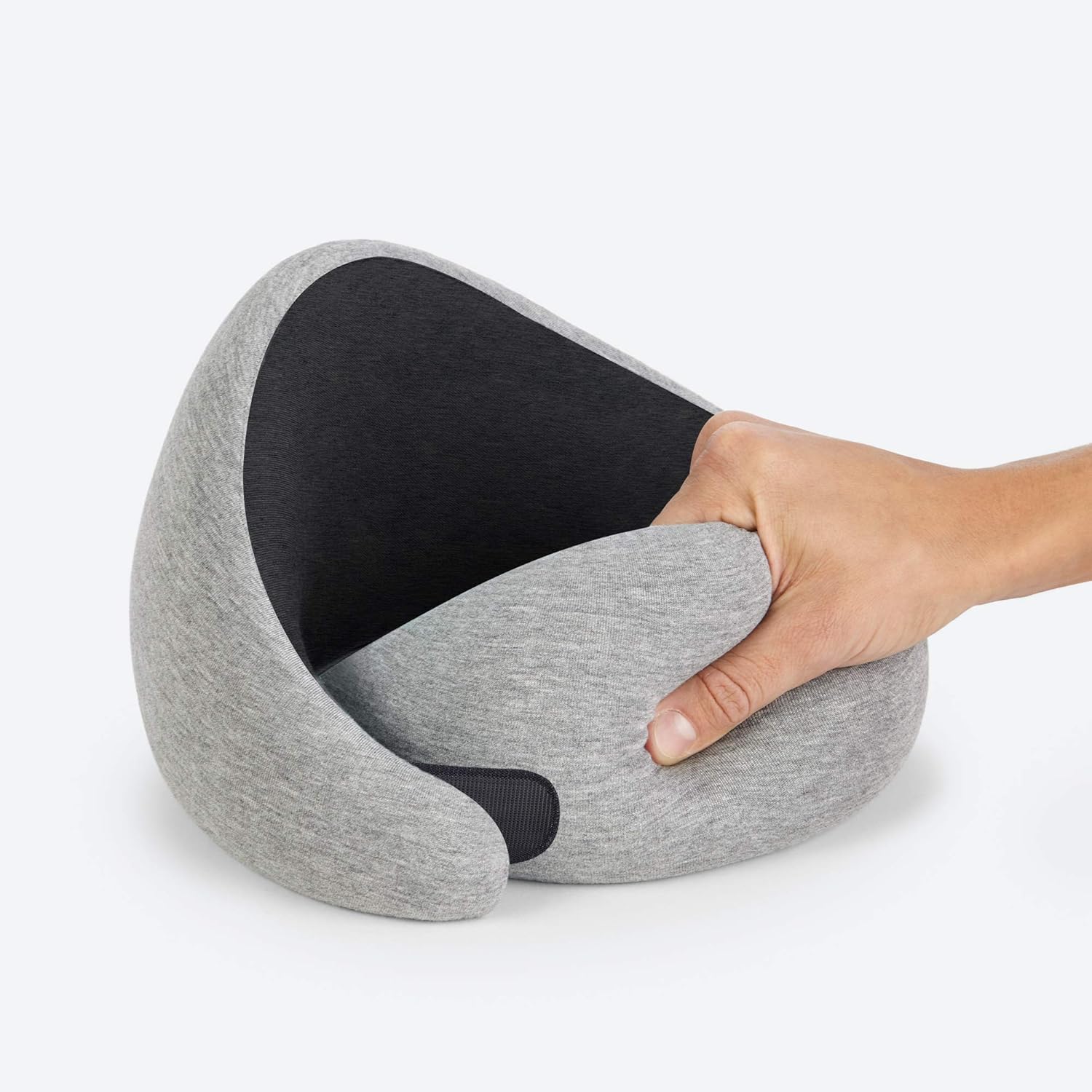 OSTRICHPILLOW GO Travel Pillow for Car & Airplane Neck Support with Travel Bag - Memory Foam Travel Accessories for Power Nap on Flight: Home & Kitchen