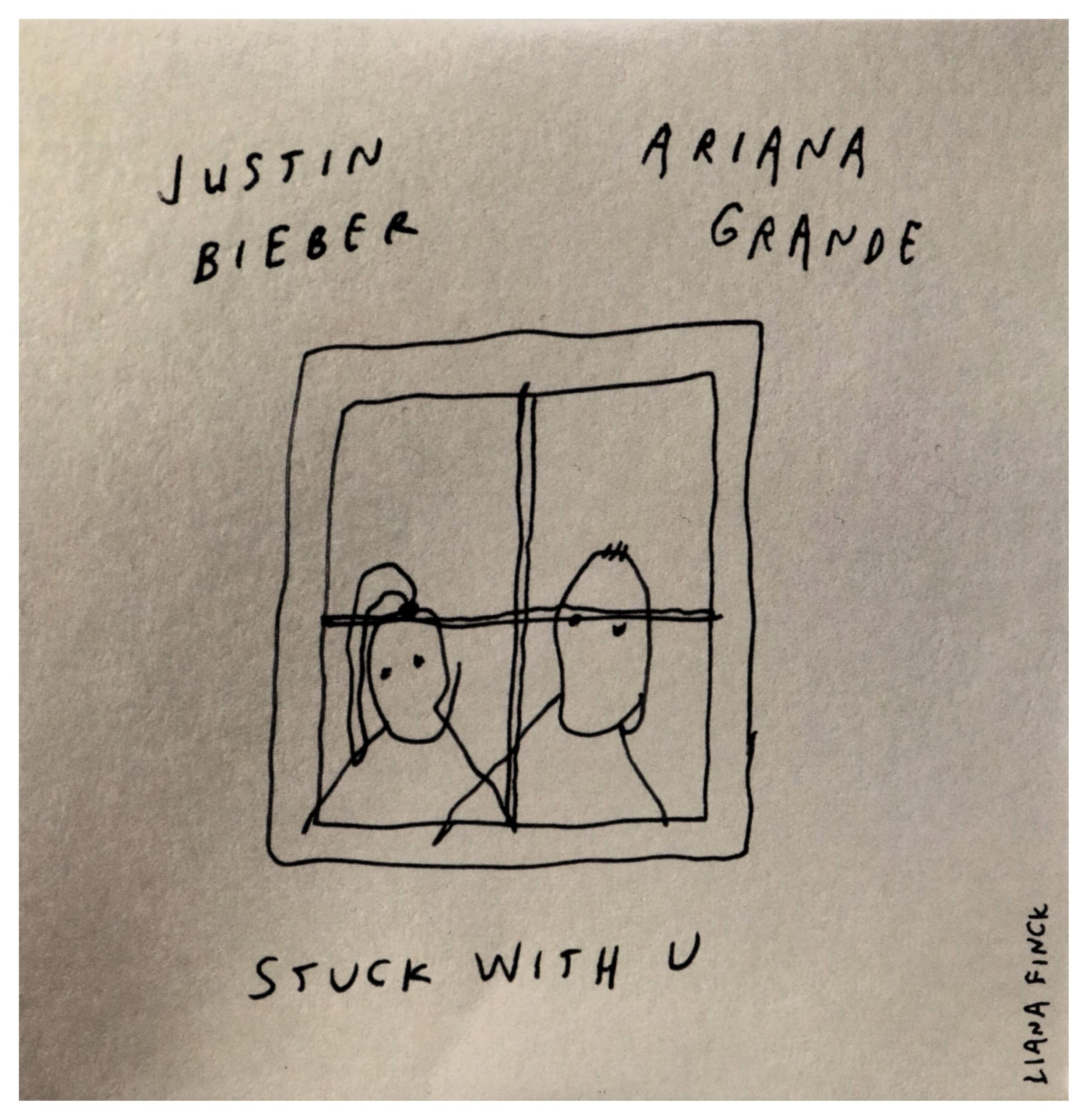 Justin Bieber & Ariana Grande - Stuck With U - CD