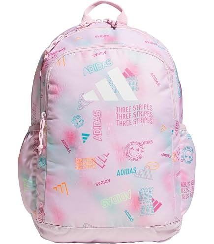adidas Excel 7 School Backpack for Laptop, Gym and Travel, 34L, Tie Dye Wash Halo Mint Green/Grey/Pulse Magenta Pink/7, OSFA : Electronics