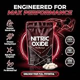 NutriVolv Nitric Oxide L-Arginine 120 Capsules Pre Workout Performance view 2