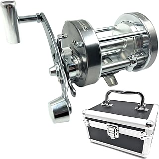 PALADIN Fishing Norwegen CL 7000 DLX Metall Multirolle - Meeres Rolle/Angelrolle - Meeresrolle inkl. Koffer