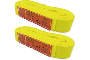 1-Ply Webbing Sling 2”x 15ft Lifting Straps 1Pack Heavy Duty Web Strap Rigging Moving Towing Hoisting Gear KODIAK STRAPS