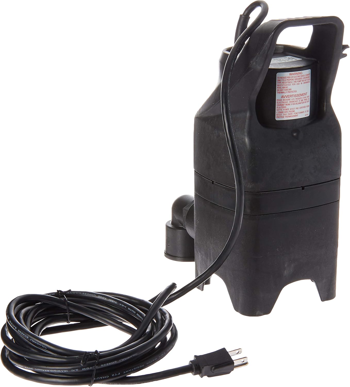 Savio Engineering WMS2050 Water Master Solids Handling Pump 2, 050 GPH, Black : Garden & Outdoor