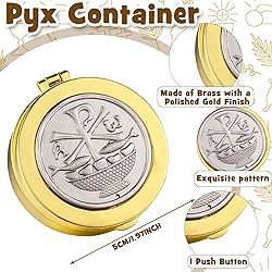 Weysat Pyx for Communion Host Catholic Polished