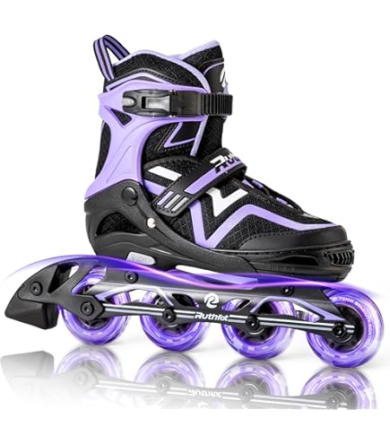 Patins à Roulettes Liku 3WD - Noir/Or - Taille Unisexe M (6,5 US F / 7,5 US H) - Neufs