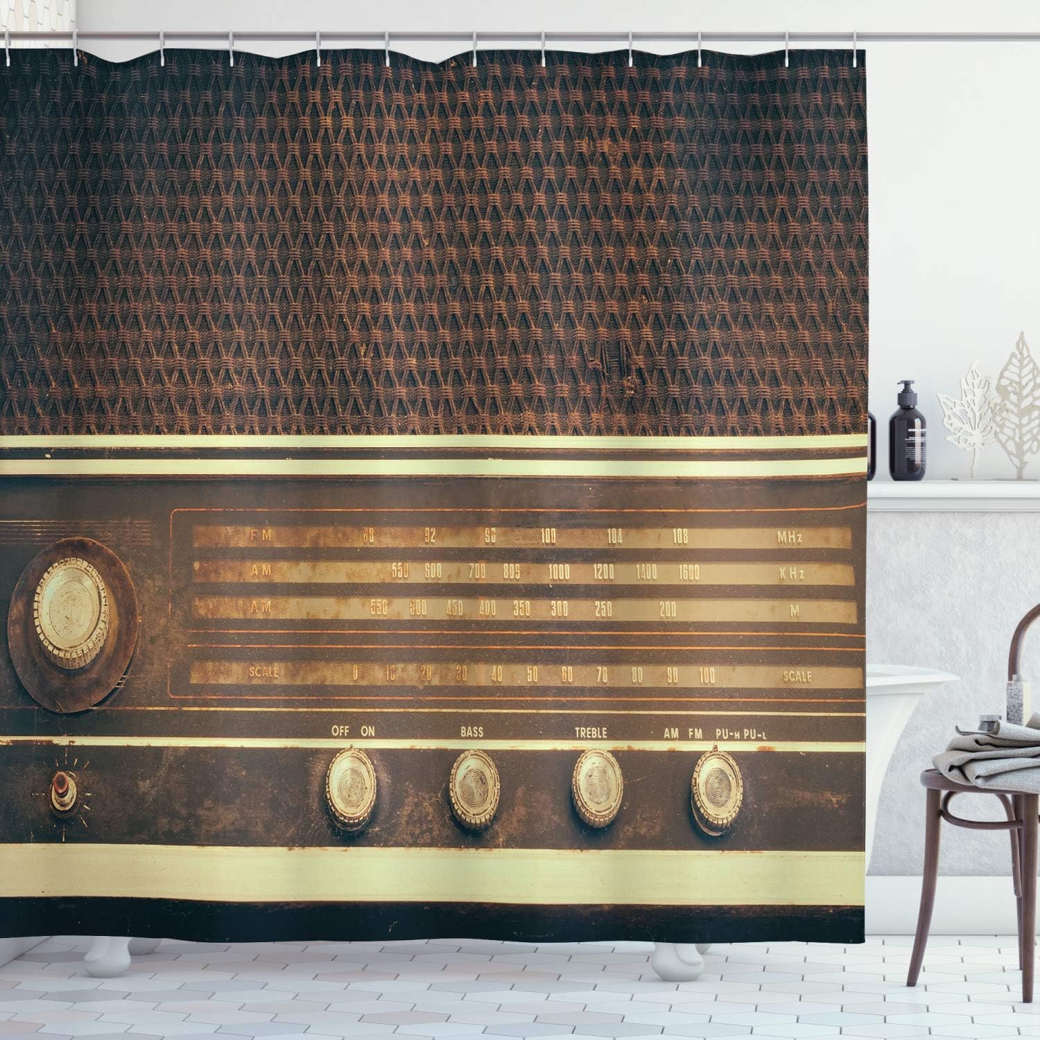 bathroom music player