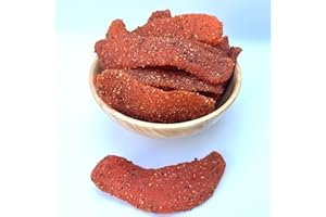 SWEETGLOB Pico Lemon Dried Mango Slices, Pico Limon Sour & Chili Snacks (2 Pound)