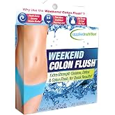 Applied Nutrition Weekend Colon Flush 3-Day Digestive Reset | Digestive Wellness Support | Psyllium Husk + Cascara Sagrada + Ginger + Slippery Elm | 3-Day Cleanse Program | 16 Tablets