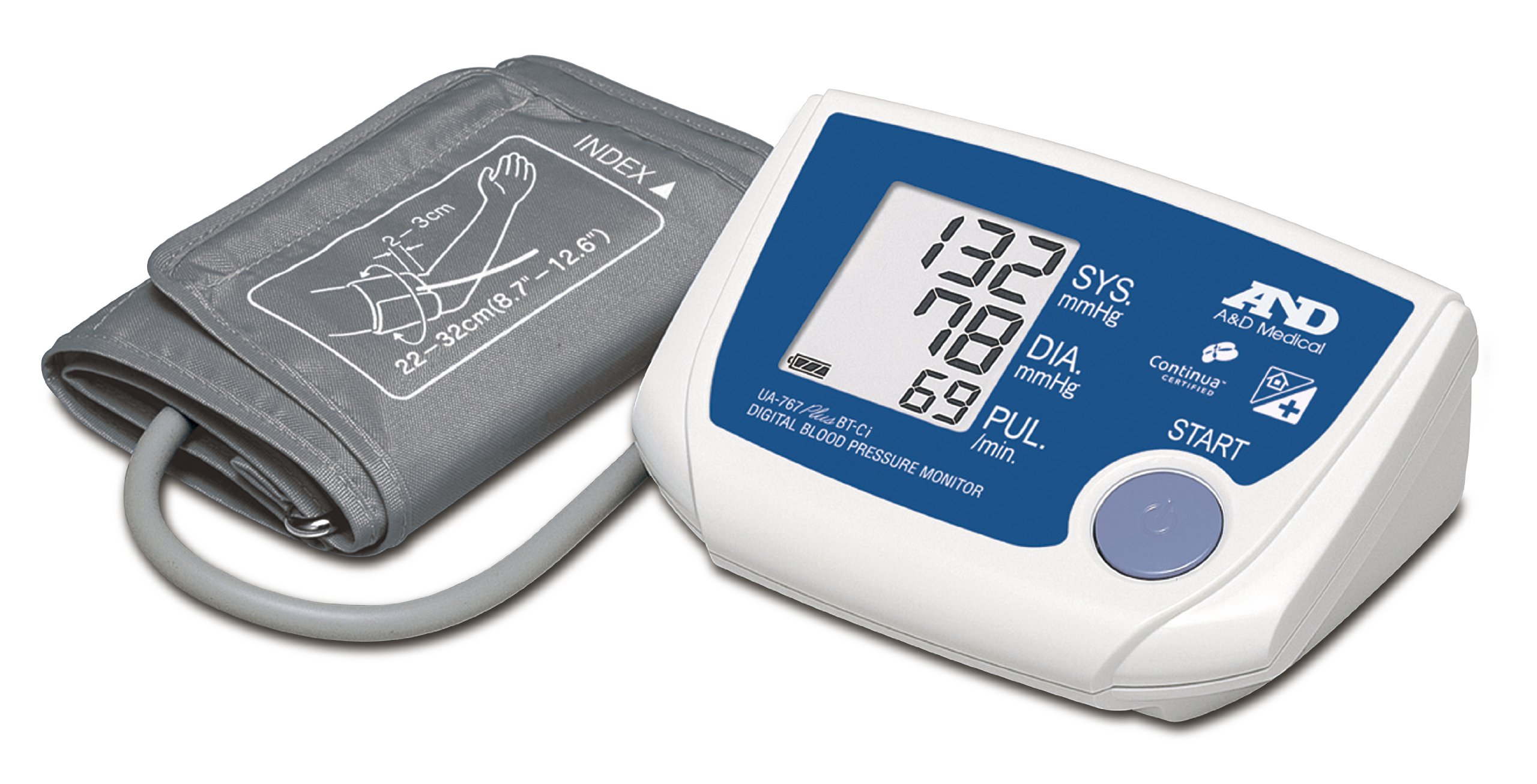 UA-767 Blood Pressure Monitor, A and D Bluetooth