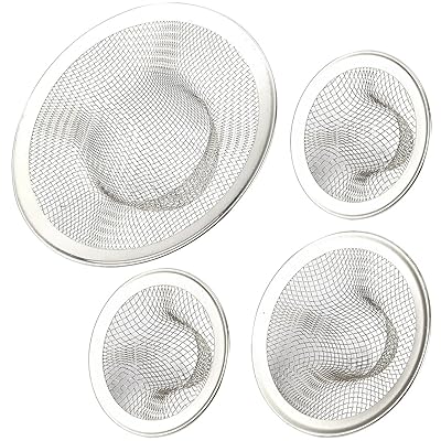 Stainless Steel Hair Catcher Strainer For Bathtub & Sink Drains - Easy Clean Bathroom Drain Cover 13 thumbnail image
