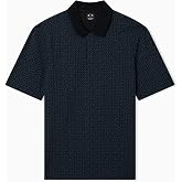 Armani Exchange Men's Micro All Over Printed Pique Polo