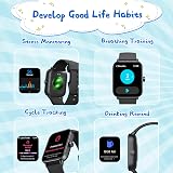 KALINCO Kids Smart Watch IP68 1.8 in 100 Sports Modes Call HR Sleep Monitor view 6