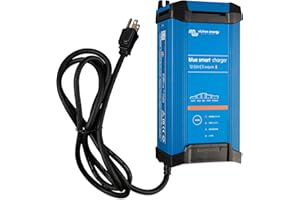 Victron Energy Blue Smart IP22 12-Volt 30 amp 120VAC, 3 Output Battery Charger, NEMA 5-15, Bluetooth