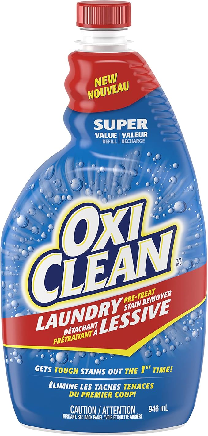 OxiClean Laundry pretreat refill 946 milliliter Amazon.ca Health