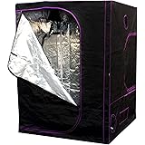Apollo Horticulture 60&rdquo;x60&rdquo;x80&rdquo; Mylar Hydroponic Grow Tent for Indoor Plant Growing