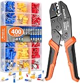 Preciva Insulated Wire Terminal Crimping Tool Kit 0.5-6mm² Ratchet Crimp Plier view 1