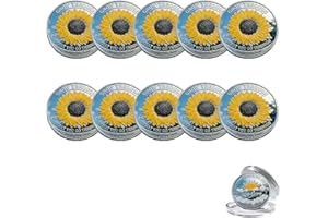 Grow Through What You Go Through Coin, Inspirational Sunflower Commemorative Challenge Coin, Encouragement Pocket Token, Gift