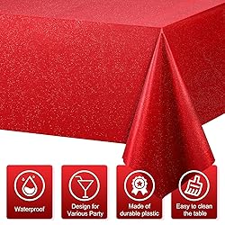 FunnyPars 3 Pack Iridescent Red Plastic