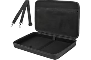 Musiin Premium Velvet MIDI Keyboard Controller Case Compatible with Arturia MiniLab 3, MiniLab MkII, MPK Mini MK4, 25-Key Synthesizer, Portable Protective Cover Bag with Shoulder Strap(Black)