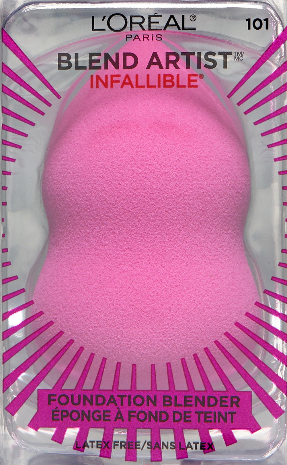 L’Oréal Paris Makeup Infallible Blend Artist Makeup Blender Sponge, 0.8 oz