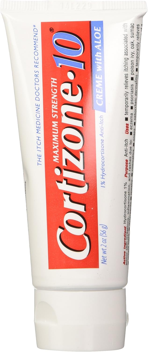 Cortizone-10 Max Strength Cortizone-10 Crme, 2 Ounce Box (Pack of 3): Health & Personal Care