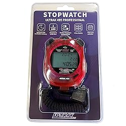 Ultrak 100 Lap Memory Timer - Red