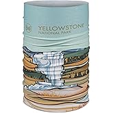 Buff CoolNet UV Neck Gaiter, UPF 50 Sun Protection, Breathable, Versatile, Quick Dry Face Mask, National Park, Adult Size