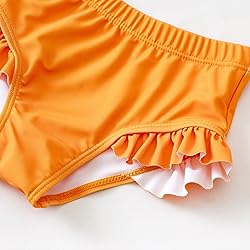 YWFSHOP Toddler Baby Girls Swimsuit Cute Ruffle 2