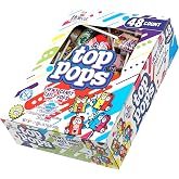 Top Pops Taffy Pops, 48 Pack, 4 Assorted Fruit Flavor Lollipops