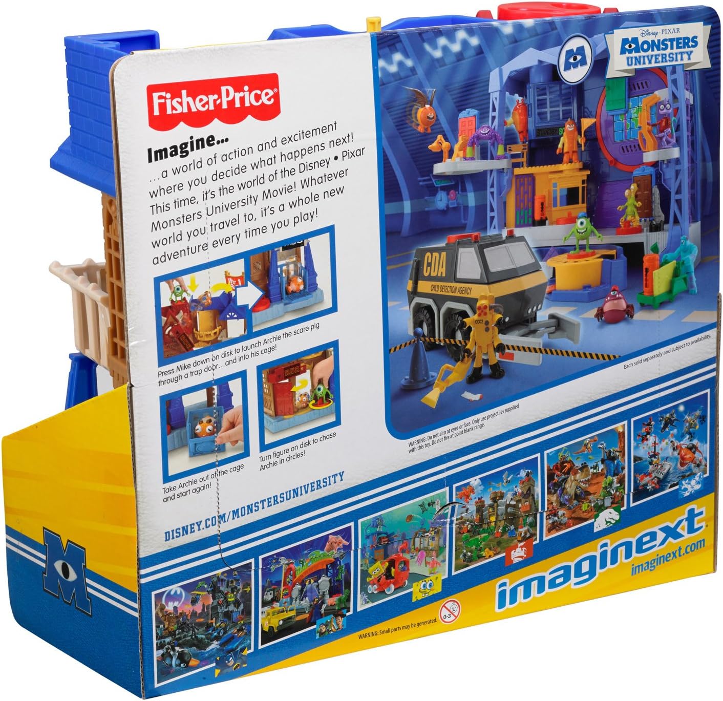 imaginext monsters university