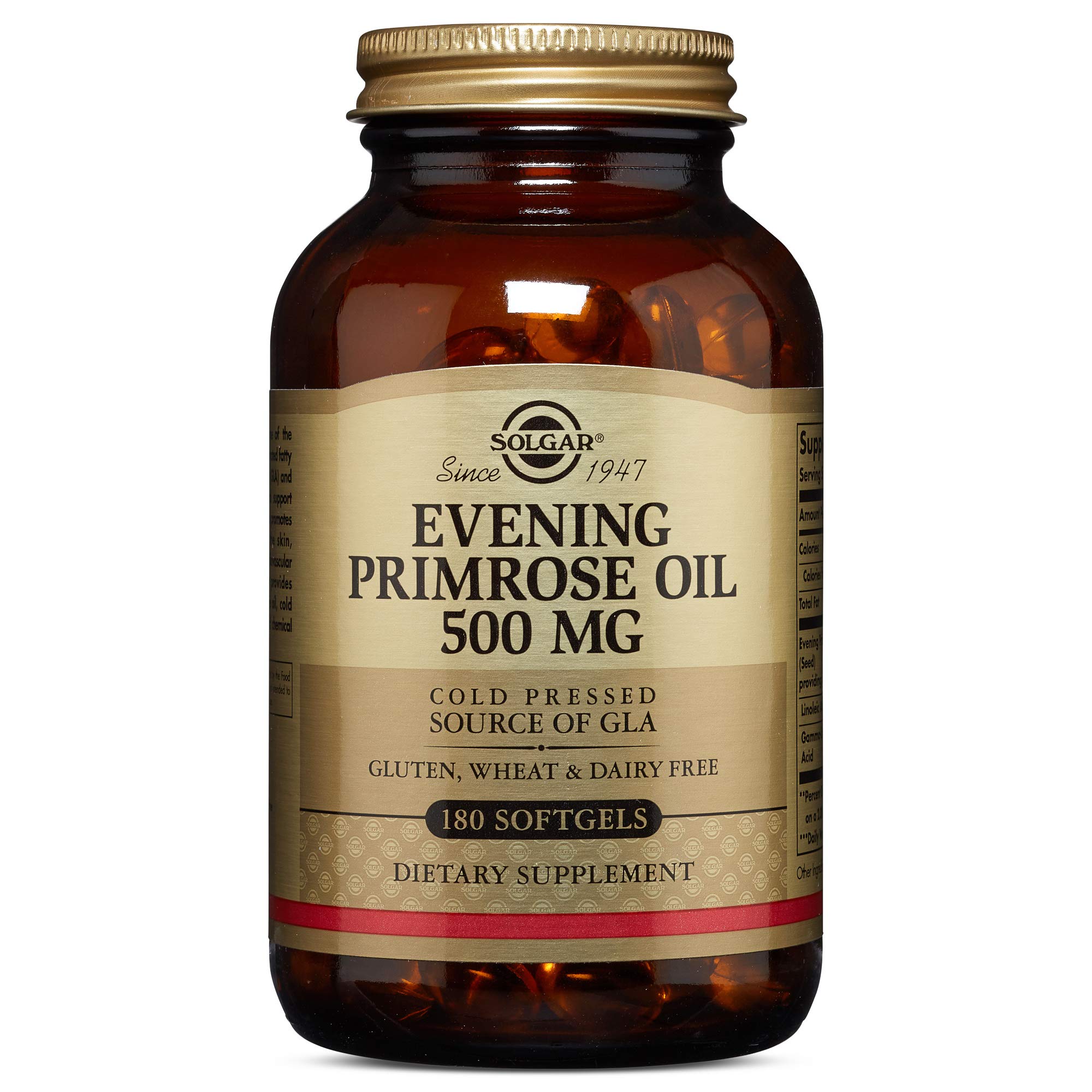 Solgar Evening Primrose Oil, 500 mg, 180 Softgels Buy Online in UAE