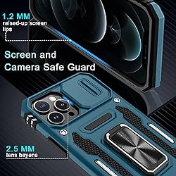 DEERLAMN Case for iPhone 12 Pro Max with Slide