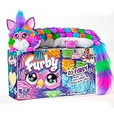 FURBY DJ Interactive Toy, Neon Star, Snuggly Electronic Plush, Music, Lights, Motion, & Games, Speaks English & Furbish, 32 in Long, 6+ Years (Amazon Exclusive)