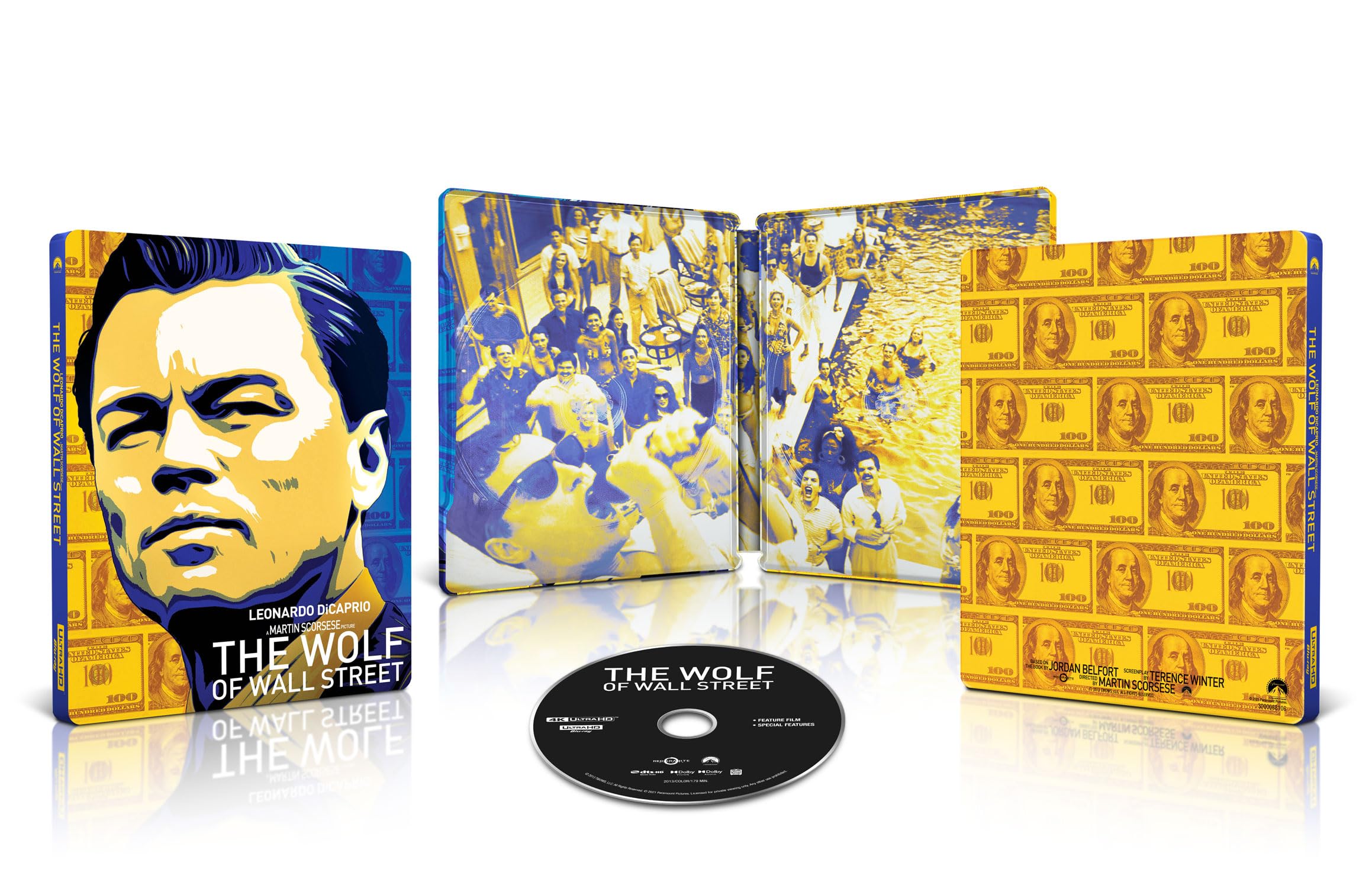 The Wolf of Wall Street (Steelbook) Image