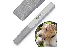 FLAMIA & JABZ Stripping Metal Stones & Nail File for Dogs, Cats & Pets (13 MM)