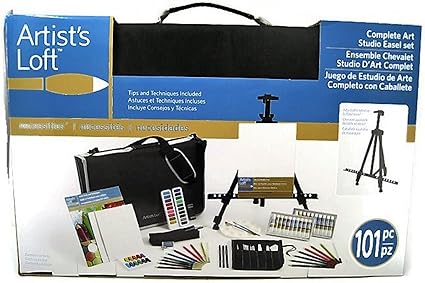 Artists Loft Complete Art Studio Easel Set