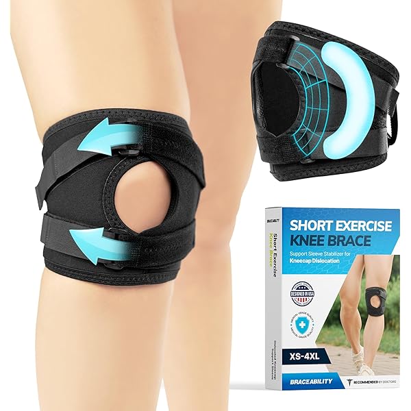 Amazon.com: BraceAbility J Patella Knee Brace - Lateral