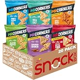 PopCorners Popped Corn Chips, 6 Flavor Variety Snack Pack, 1 oz Bags, (20 Pack), Gluten Free, No Artificial Colors, No Artificial Flavors