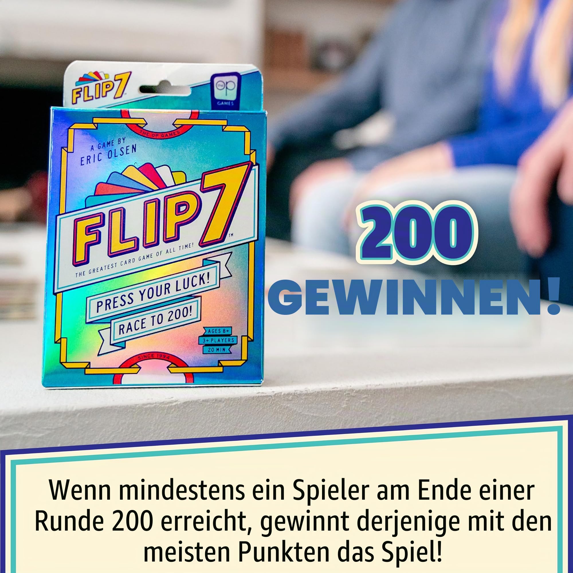 Flip 7™ Kartenspiel | Kompaktes Familienspiel | Mischung aus Glück und Strategie | Schnell zu Lernen | 94 Karten | Englische Spielregeln 5