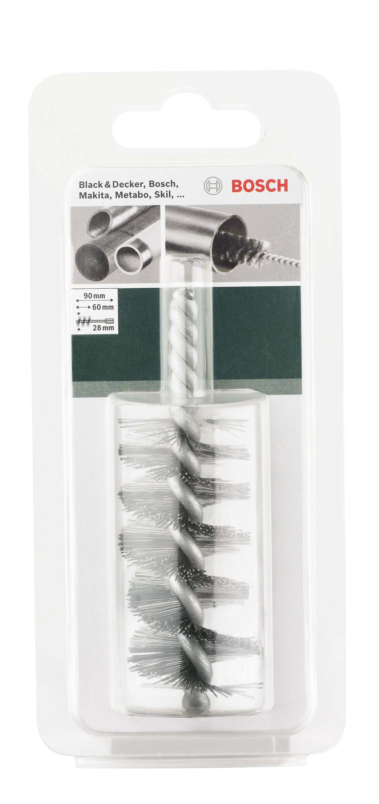 Bosch Accessories 2609256550 Cylindrical Brush for Drills Diameter 28 mm
