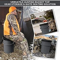 Wizcave 5 Gallon Bucket Seat for Yeti Bucket