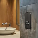 BG Electrical Nexus Metal Shaver Socket Black Nickel 115V/240V 2-Pin Bathroom view 7