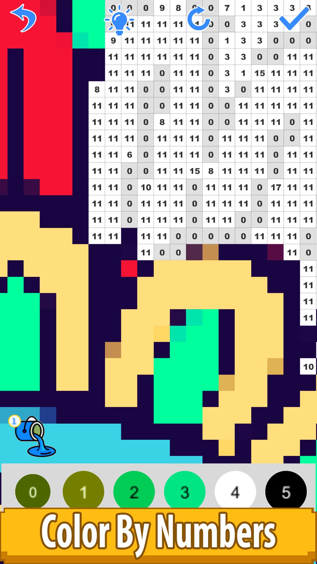 Mandala Pixel Art Paint by Number, Sandbox Coloring Book PagesAmazon