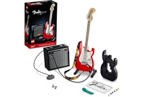 LEGO Ideas Fender Stratocaster 21329 Building Kit; Cool Gift Idea for Guitar Players and Music Lovers (1,074 Pieces)