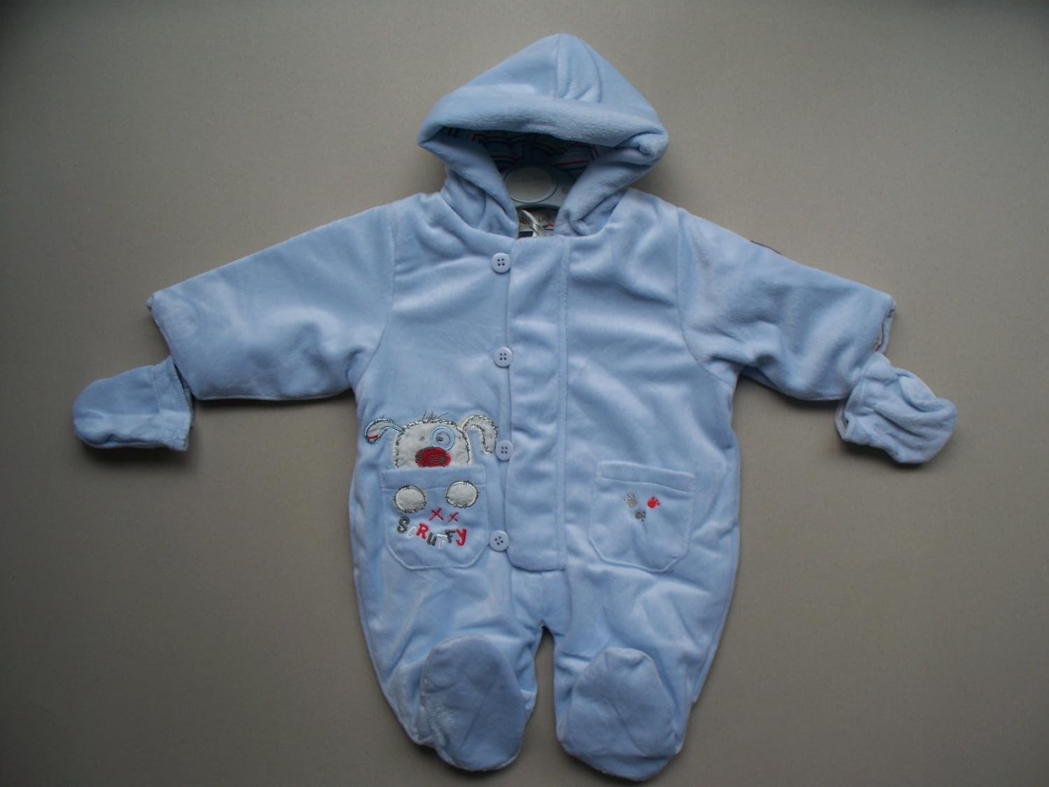velour pramsuit