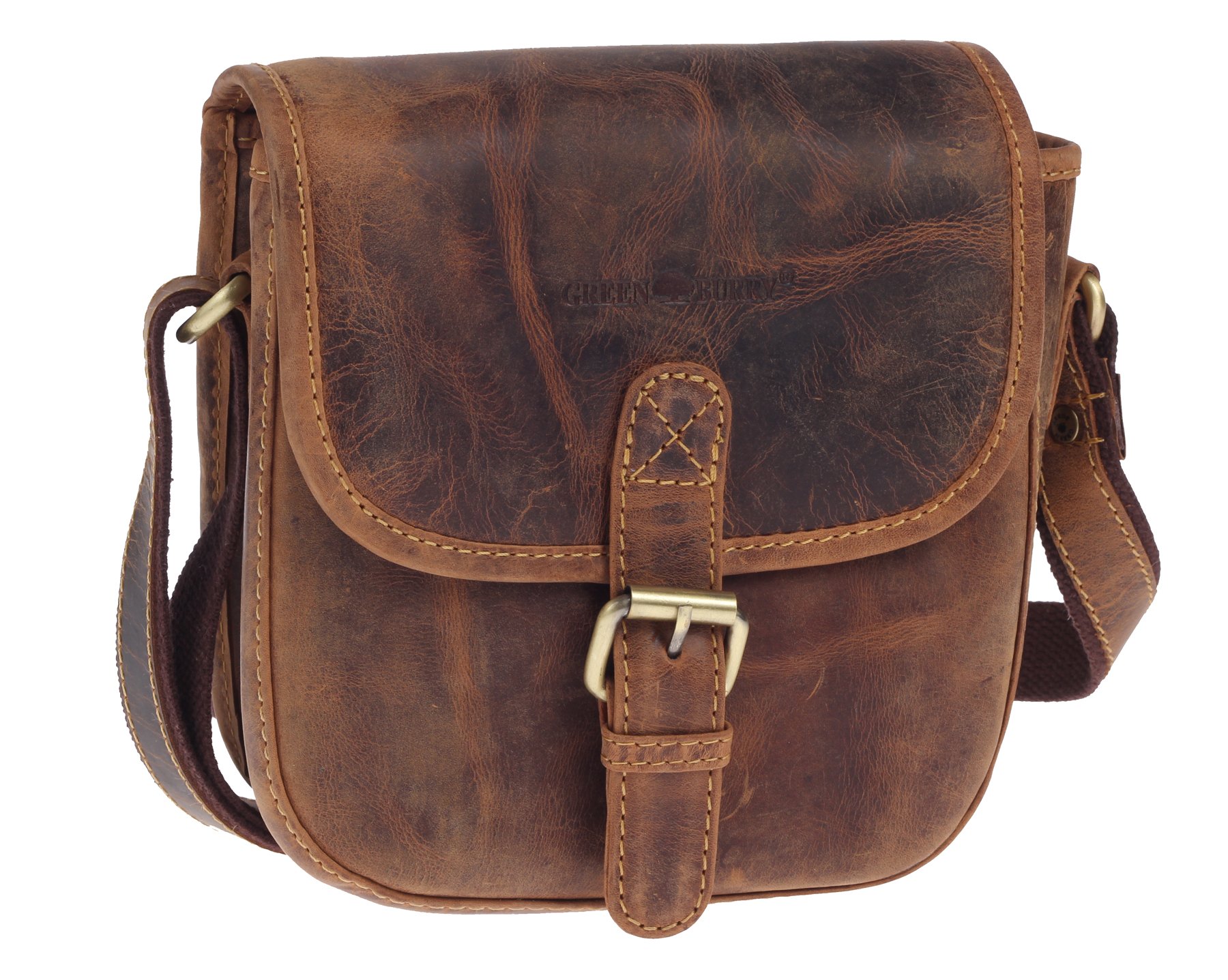 Greenburry Vintage shoulder bag leather 21 cm