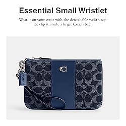 COACH Women's Essential Small Wristlet in Signature