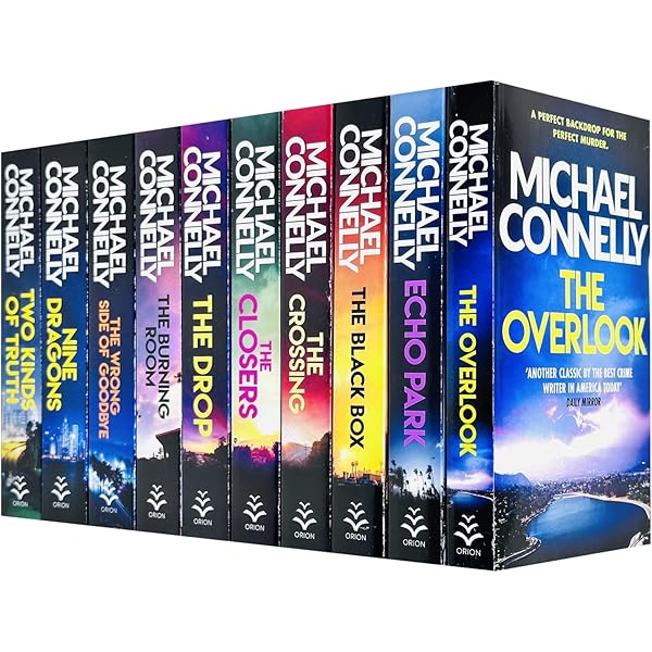 Michael Connelly Harry Bosch Series 10 Books Collection Set