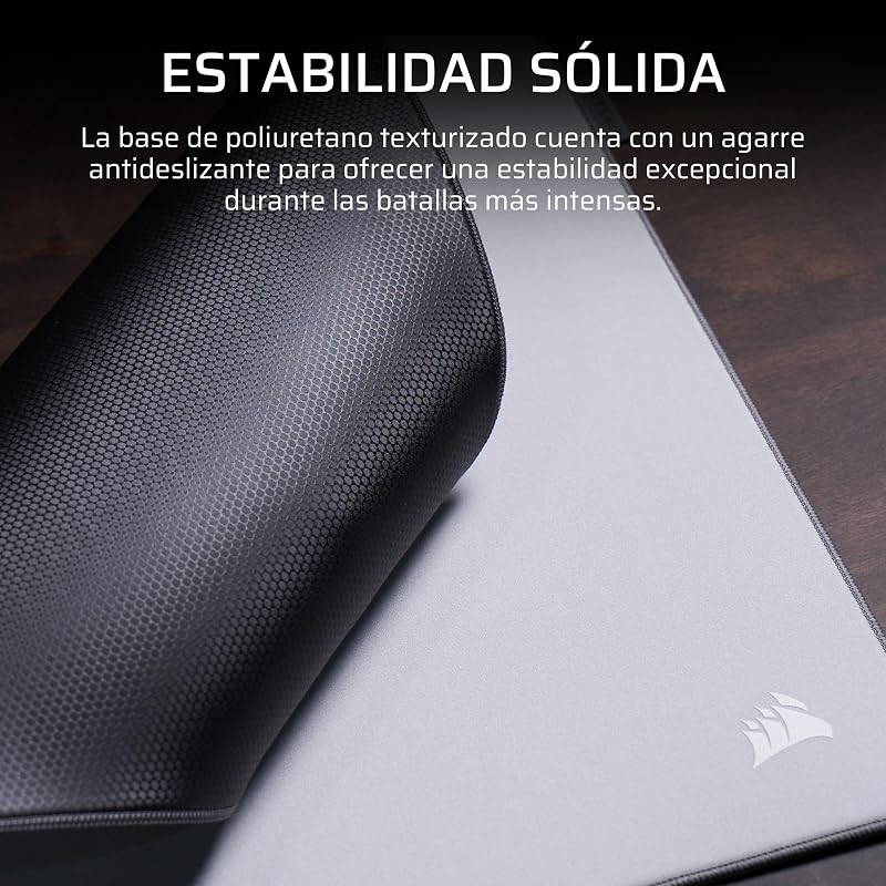 Tapete Grande de Rato para Jogos MM Pro Control – Cinzento